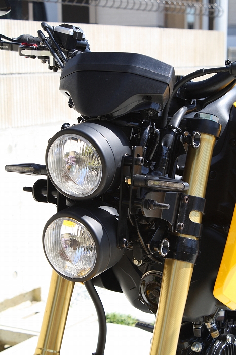 ホンダ グロム ヘッドライト 110-18813 純正 中古 バイク 部品