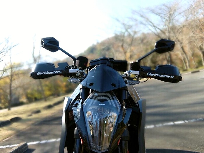 KTM 1290SUPER DUKE R 純正ミラー