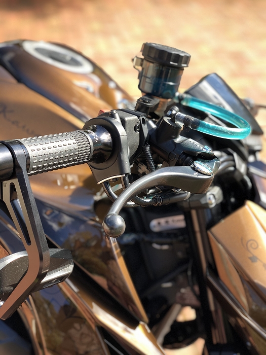 与え Z1000 2014-2018 用 バーエンドキャップ T2 ボルト径8mm 外径22mm ゴールド＿ポッシュフェイス POSH  tronadores.com