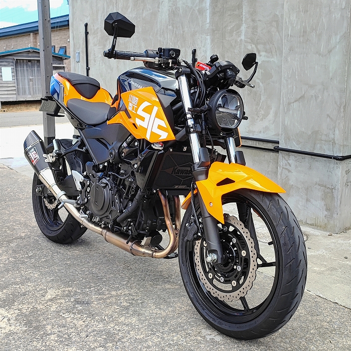 カワサキZ400の丸目１灯化のカスタムのレポート