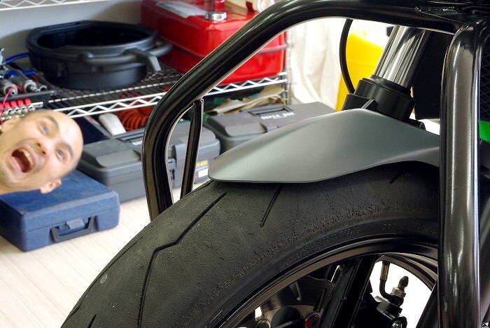 【190311.H】CBR400RR(NC29-1101)★ 社外リアスプロケット AFAM 11408-39 39丁