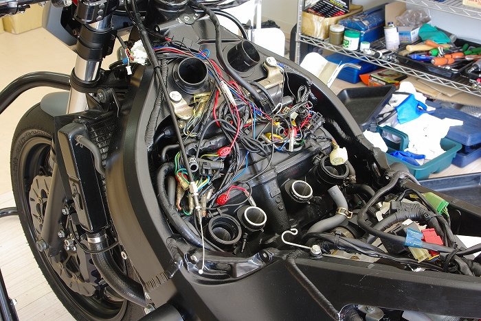 CBR400RR（NC29） フロートチャンバーのガスケット交換他