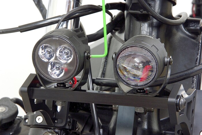 CBR400RR（NC29） サテライトLEDヘッドライト装着パート2