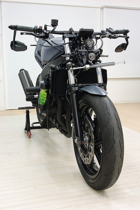 CBR400RR（NC29） 異径縦目2灯ヘッドライト取り付け