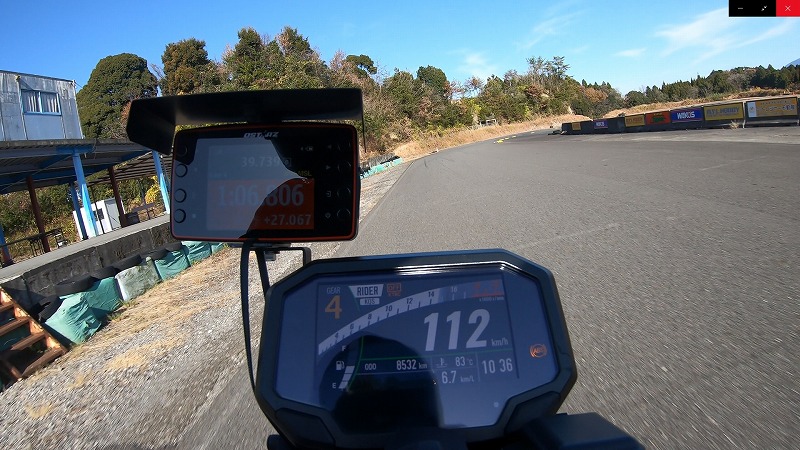 カワサキZX-25R SE（2023） M.S.L.HOBBYで90回目の走行